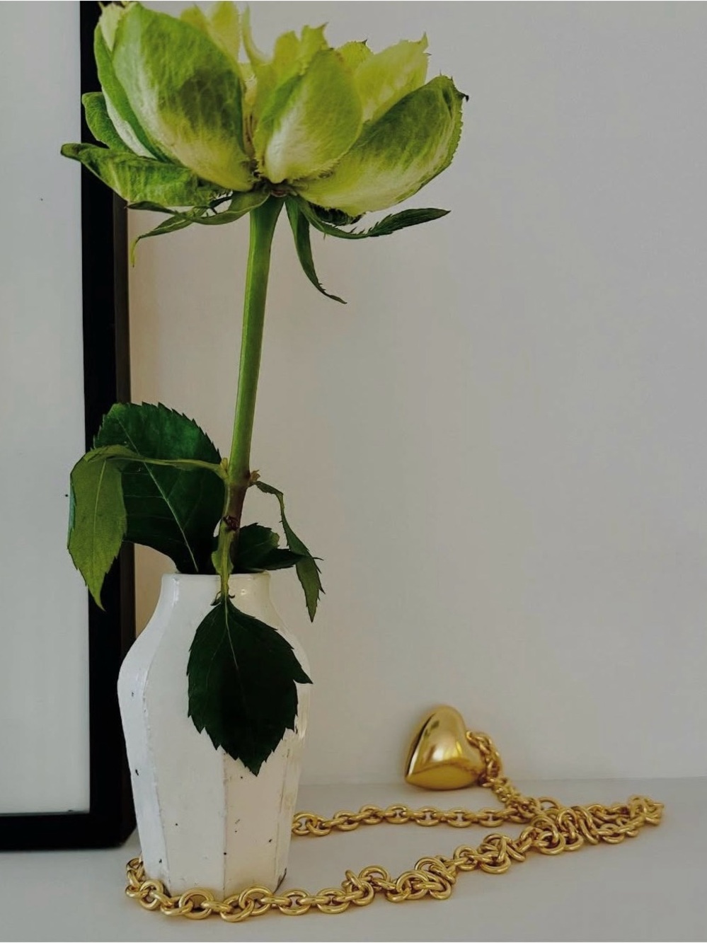 Roxanne Assoulin Authentic The Puffy Heart Necklace in Gold. NEW - Picture 10 of 16